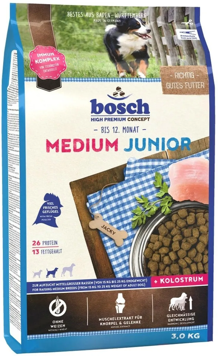 Bosch Medium Junior Hondenvoer 3kg