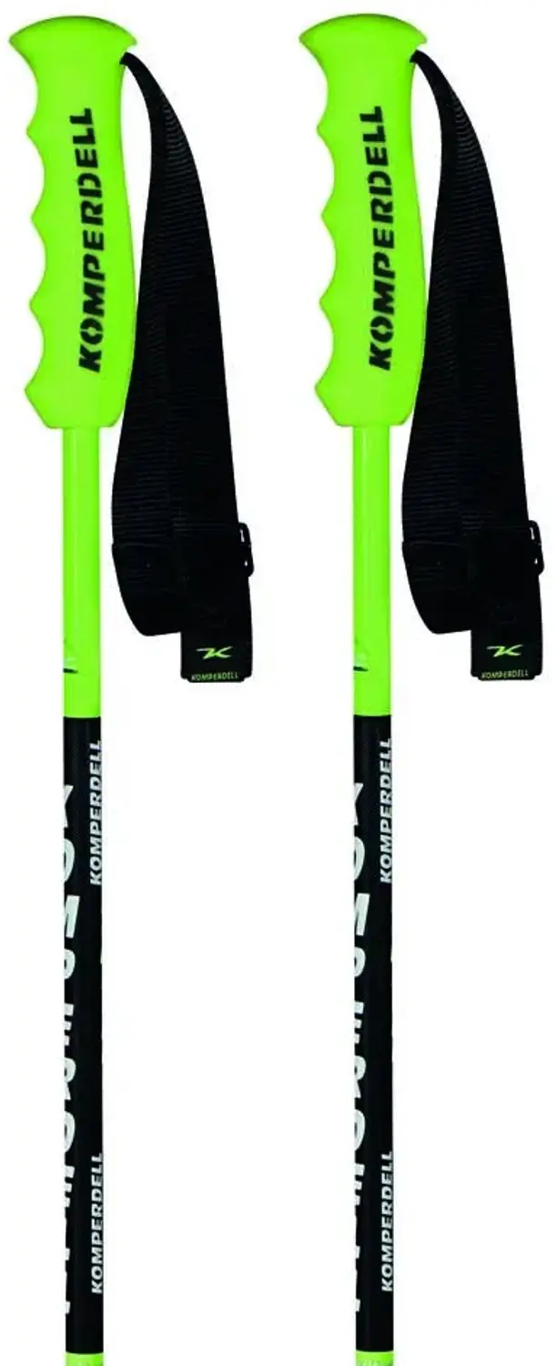 Komperdell Nationalteam Carbon Stokken Groen 115 cm