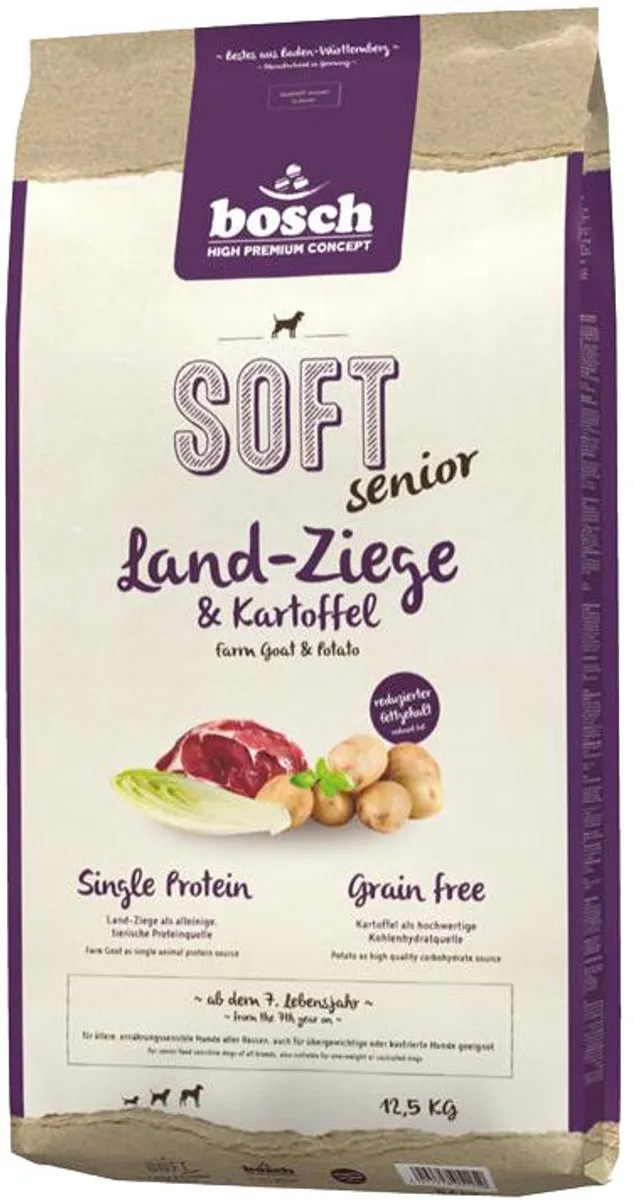 Bosch Soft Senior Aardappelen Geit 12,5 kg