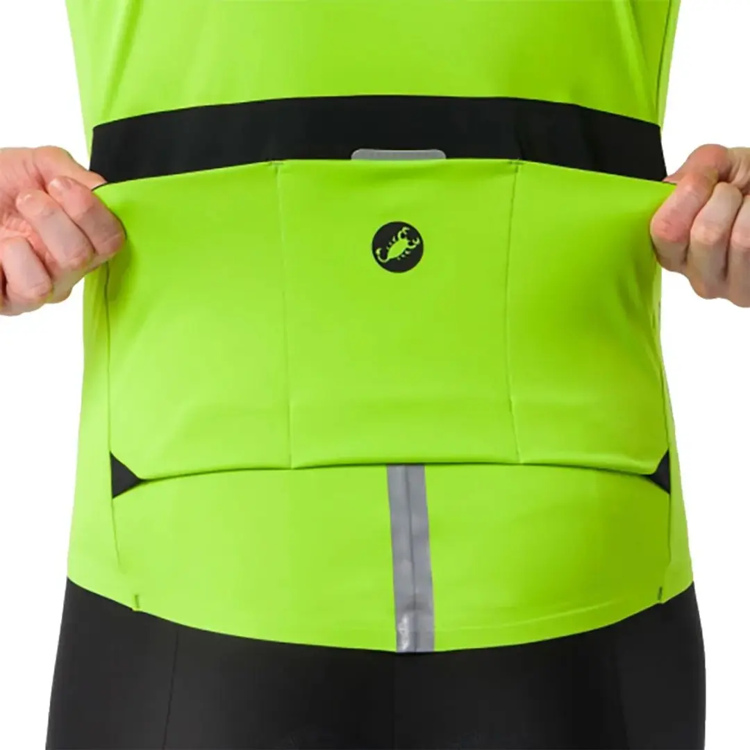 Castelli Perfetto Pro Jas - Electric Lime M - afbeelding 3 van 4