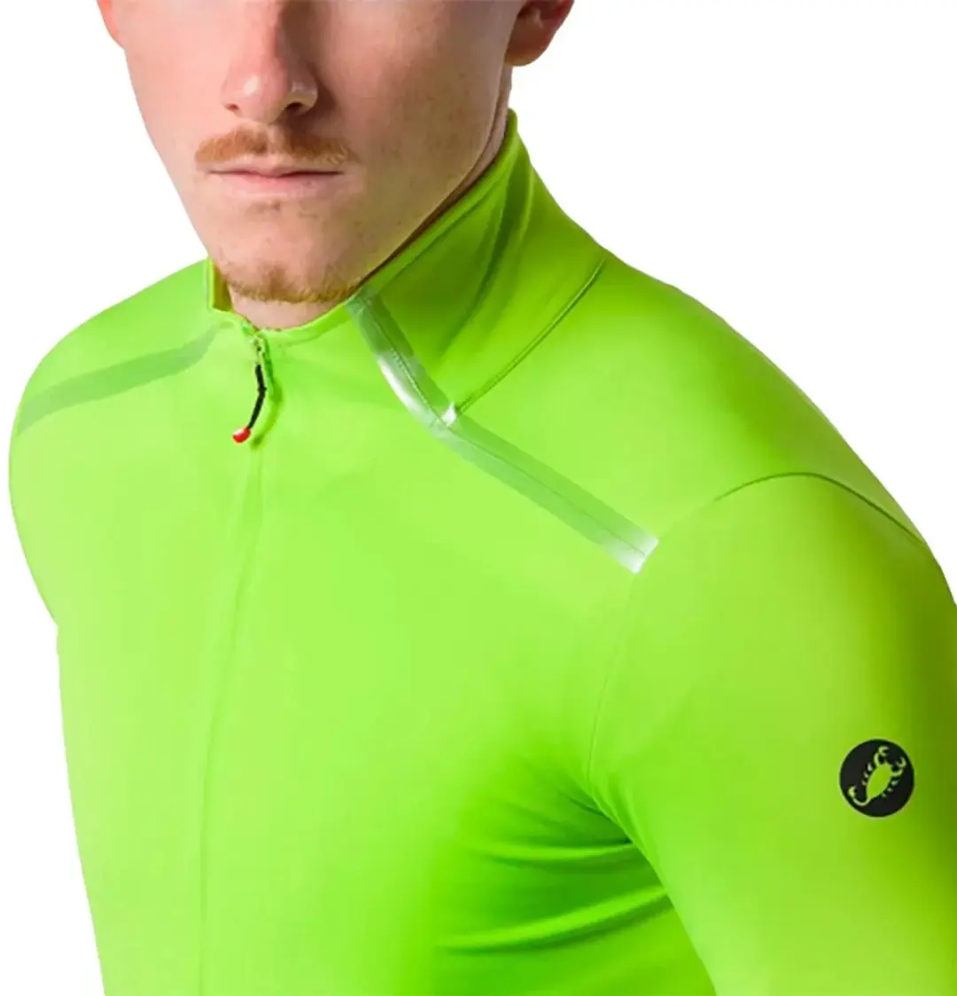 Castelli Perfetto Pro Jas - Electric Lime M - afbeelding 4 van 4