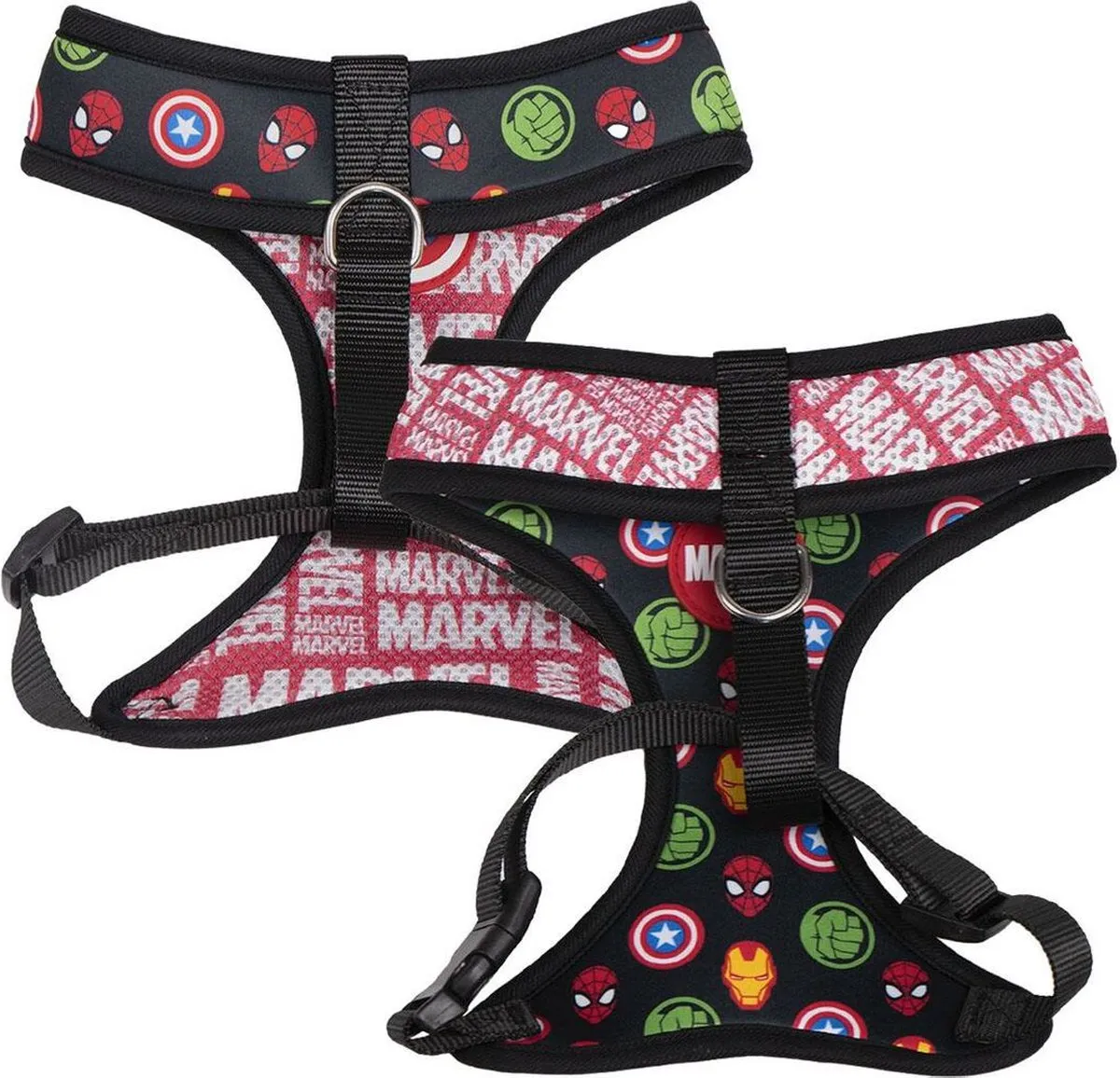 Marvel Hondentuigje M/L - Rood