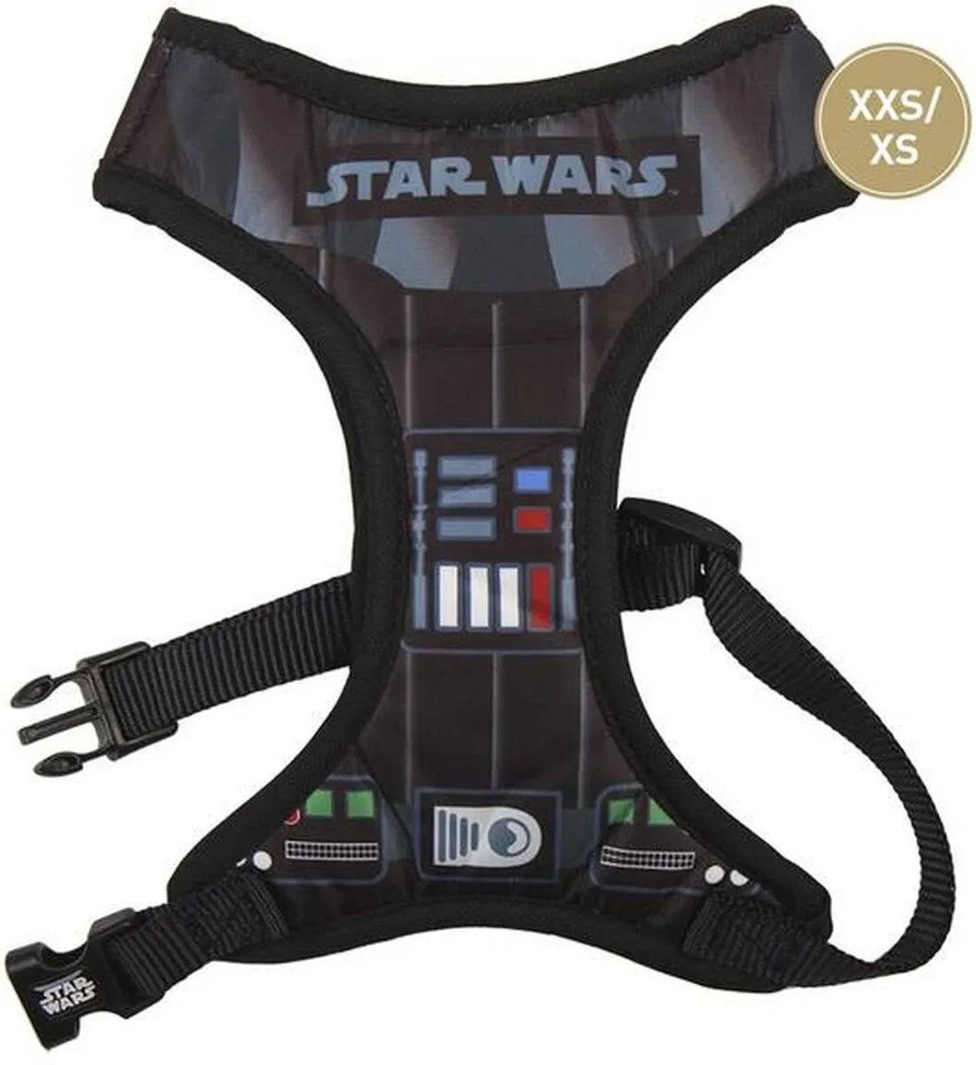 Star Wars Darth Vader Hondenharnas XXS/XS - 29-41cm