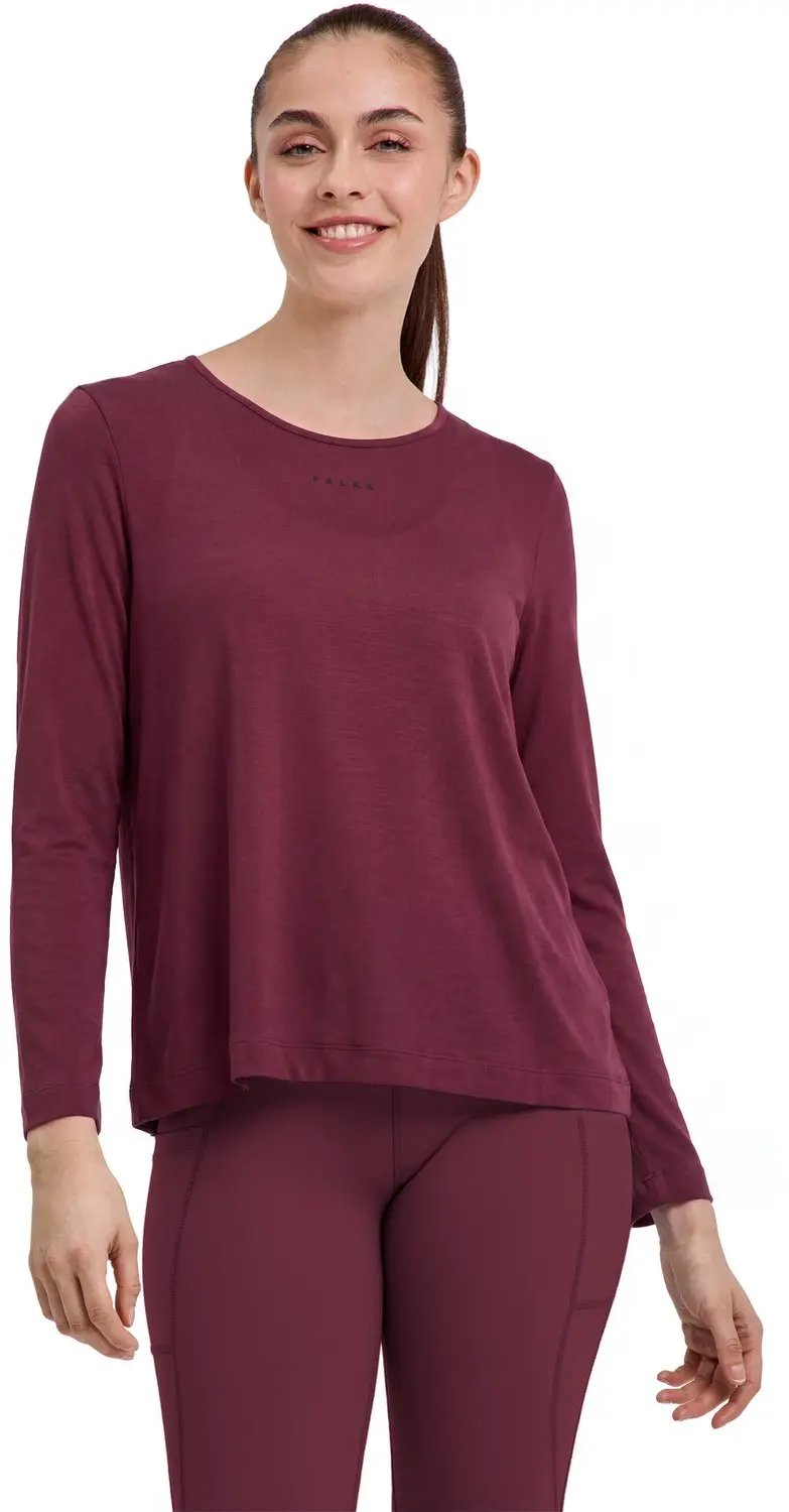 FALKE Training Studio vochtregulerend lyocell functioneel materiaal shirt met la