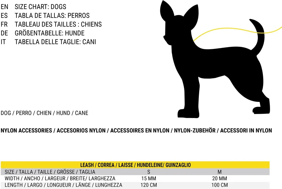 Hondenriem - Harry Potter - Rood - Maat M - 2x100cm