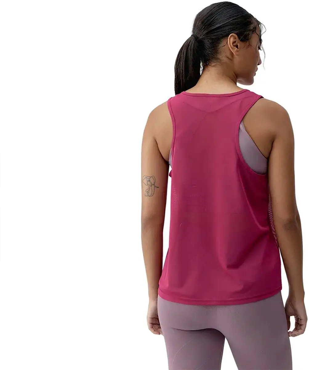 Born Living Yoga Bora Mouwloos T-shirt Roze L - afbeelding 2 van 4