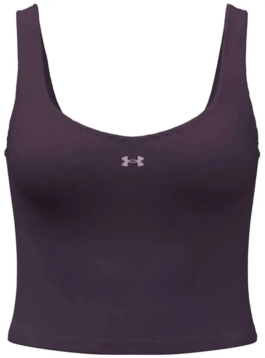Under Armour Motion Mouwloos T-shirt Paars XS Vrouw