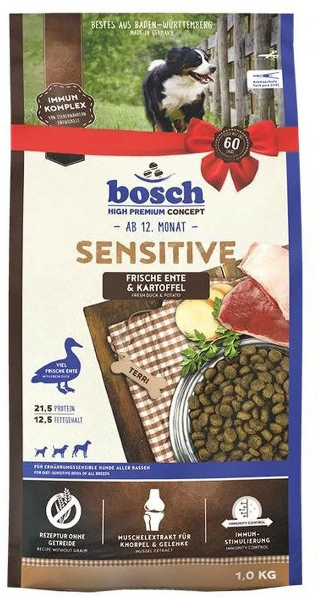 Bosch Sensitive 1kg Eend & Aardappel
