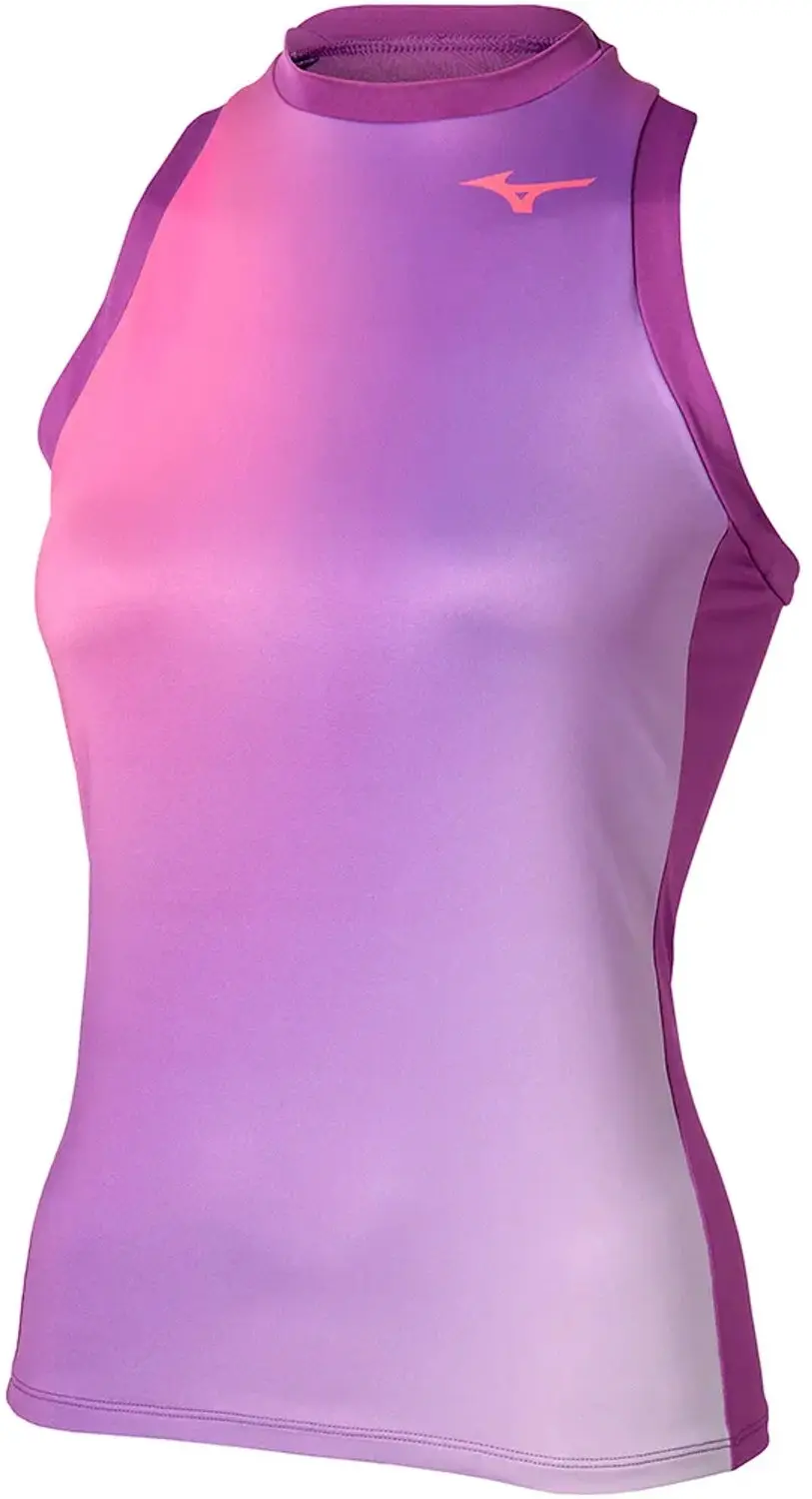 Mizuno Tennis Mouwloos T-shirt Paars L Vrouw