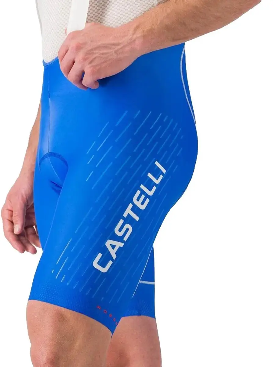 Castelli Free Aero Race S Fietsbroek - Blauw - afbeelding 3 van 4