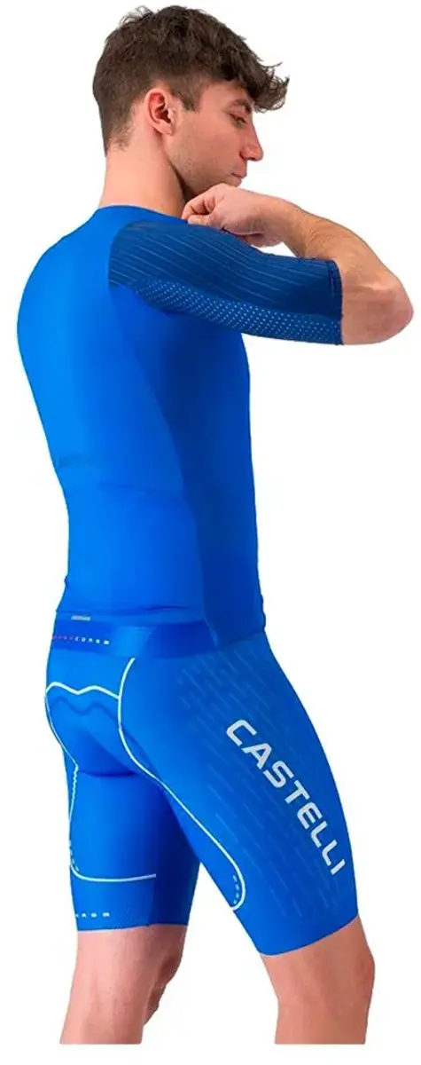 Castelli Free Aero Race S Fietsbroek - Blauw - afbeelding 4 van 4