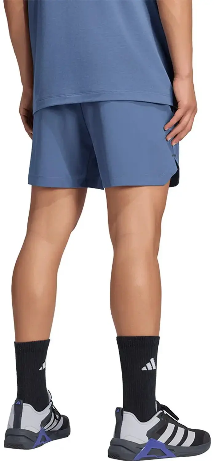 Adidas D4T Essentials Korte Broek 7" - XL - Blauw - afbeelding 2 van 4