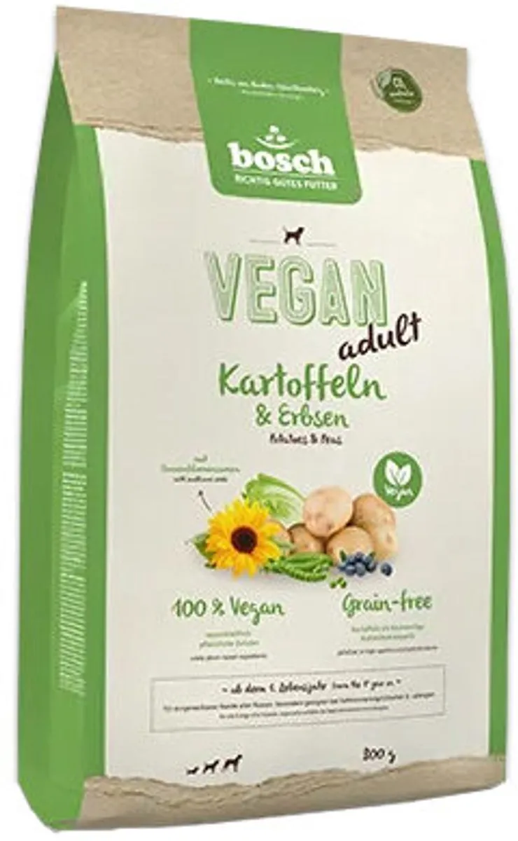 Bosch HPC Vegan Adult Hondenvoer Aardappel & Erwt 10kg