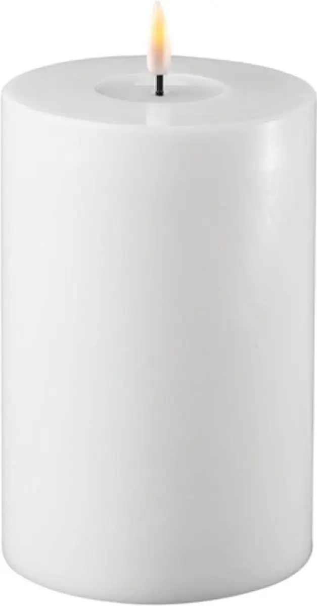 Deluxe Homeart LED Stompkaars Wit 10cm