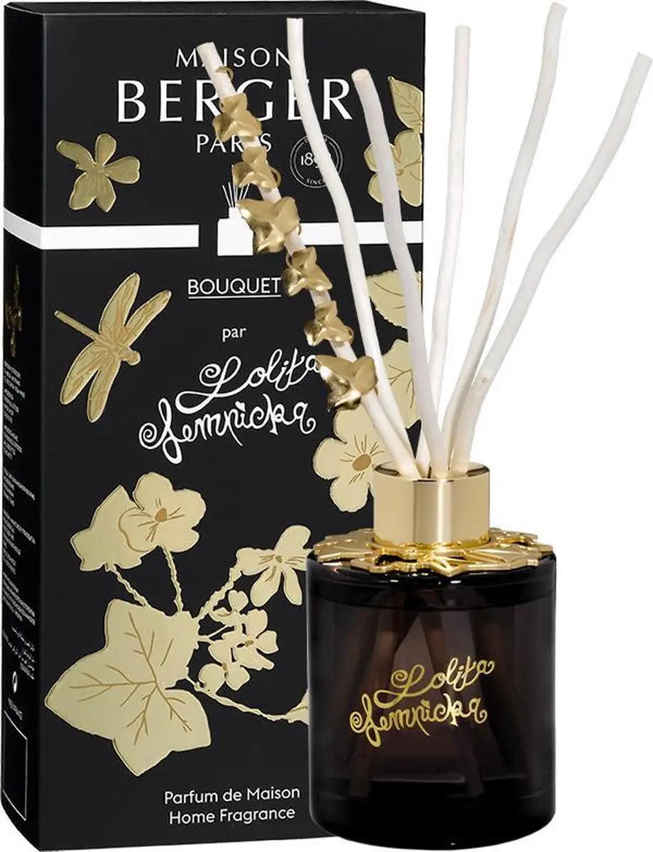 Lampe Berger Lolita Lempicka Bijou Black Edition Parfumverspreider 115ml - Zwart/Goud - afbeelding 3 van 4