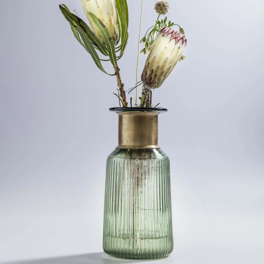 KARE Barfly Vaas - Groen - 30 cm - afbeelding 3 van 6
