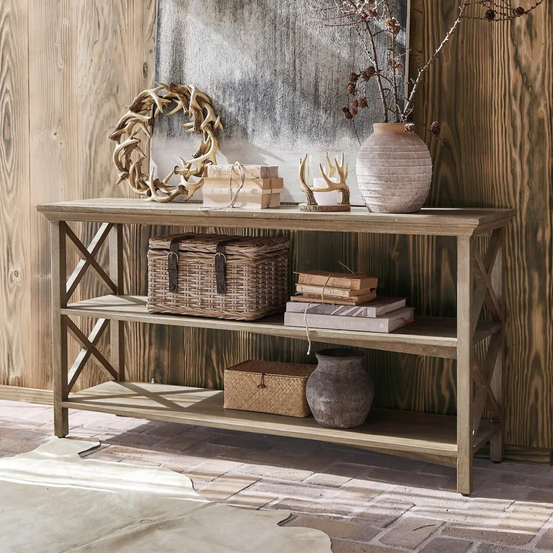 Loberon Sidetable Vélu - Antiekbruin - afbeelding 6 van 6