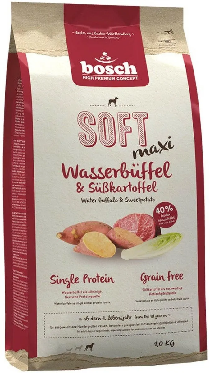 Bosch HPC Zacht Maxi Waterbuffel & Zoete Aardappel 1kg