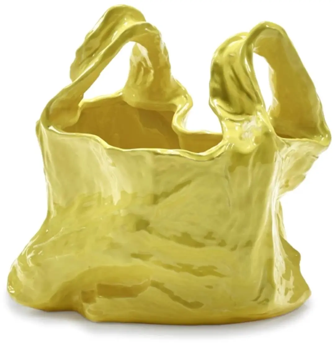 Serax Kseniya Kravtsova Gala vaas S 36x26cm H33cm geel