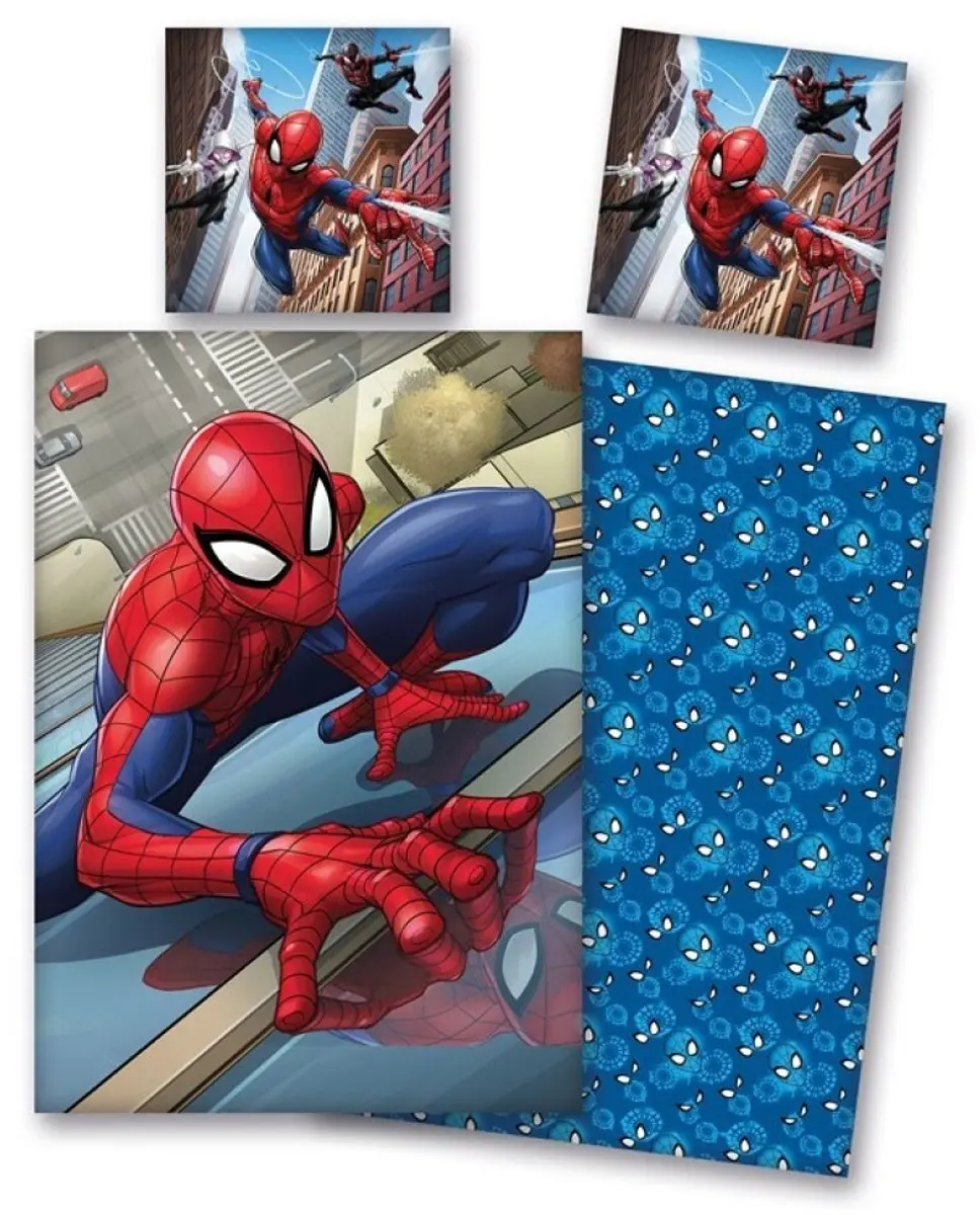 Spiderman Dekbedovertrek Wolkenkrabber