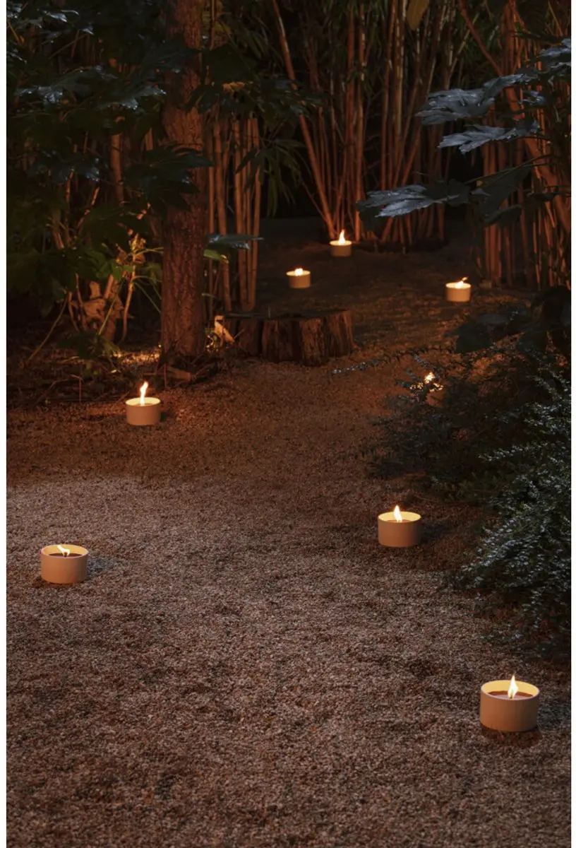 Spaas Flame Buitenkaars - 4 Stuks - afbeelding 3 van 5