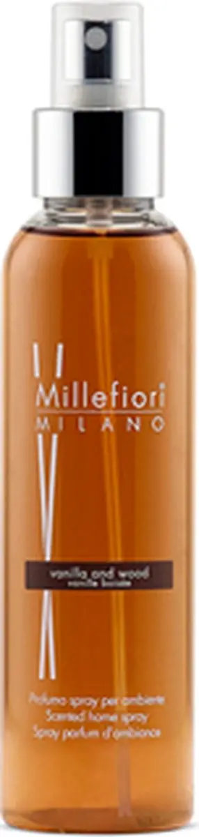 Millefiori Milano Roomspray Vanilla & Wood 150ml - afbeelding 4 van 4