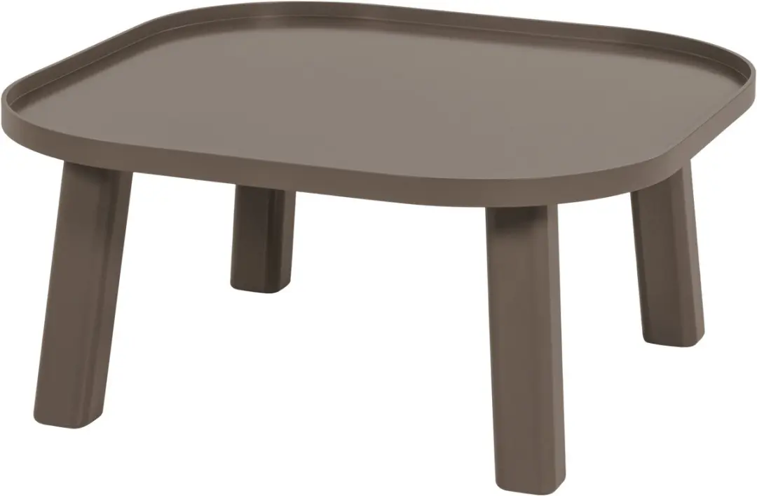 WOOOD Mosa Salontafel Mokkabruin 37x80x80