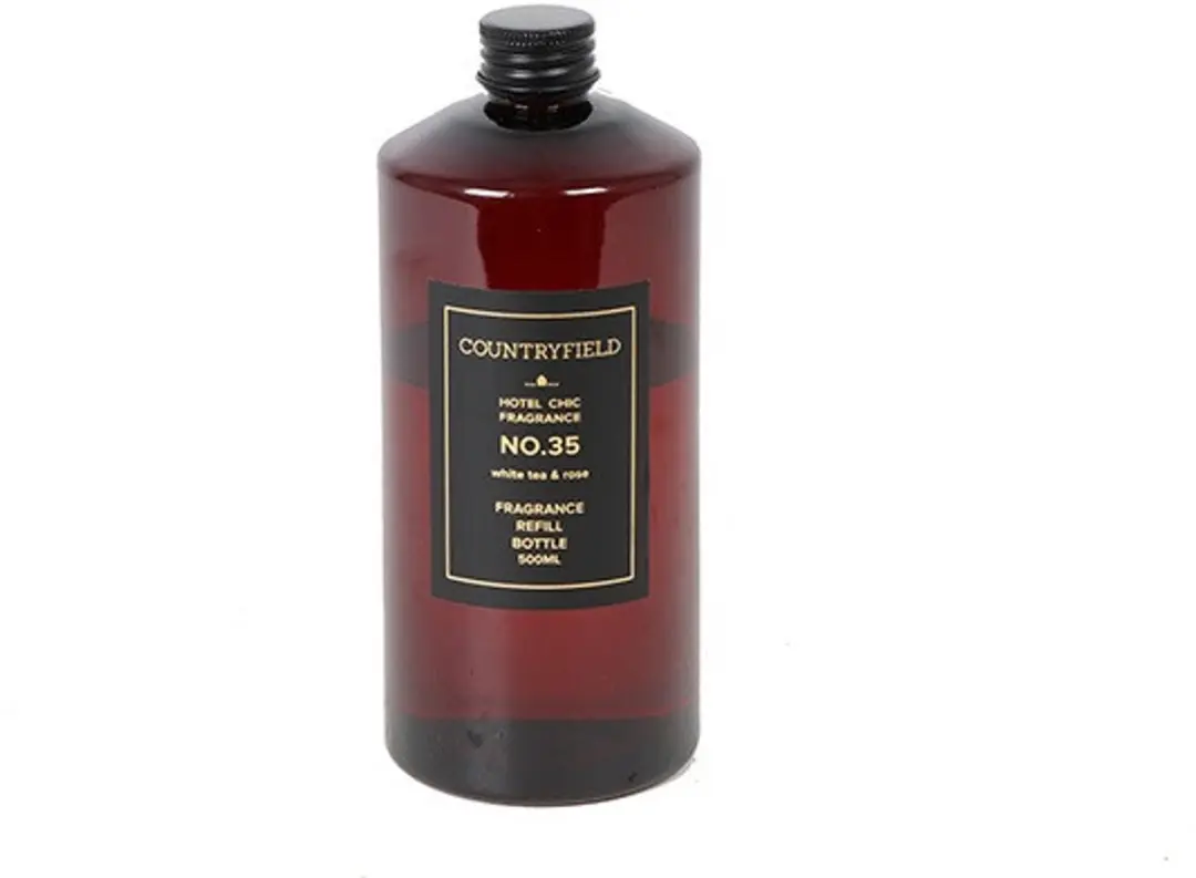 Geurstokjes navulling ro No.35, 500ml bruin