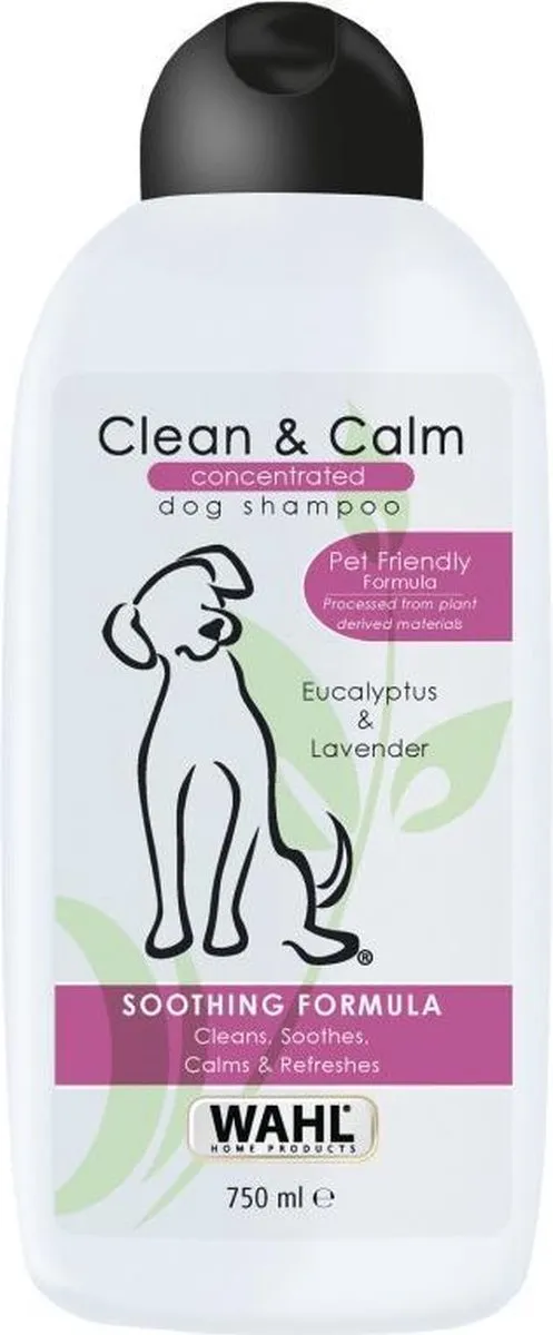 Wahl Clean and Calm Shampoo 750ml