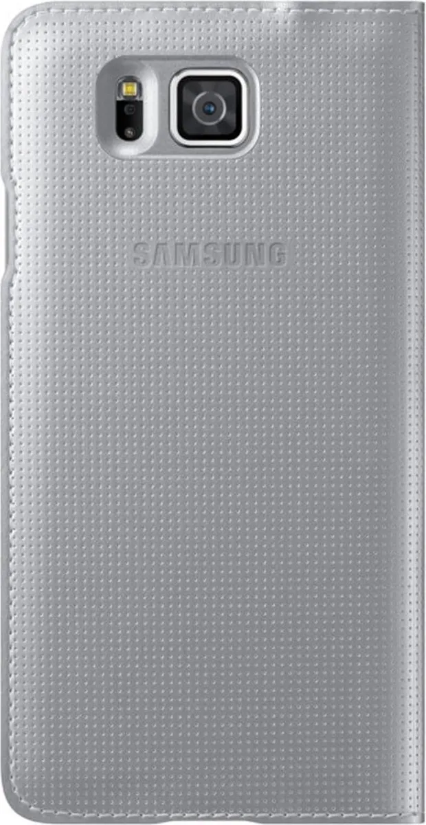Samsung Alpha View Cover EF-CG850BSEG - Zilver