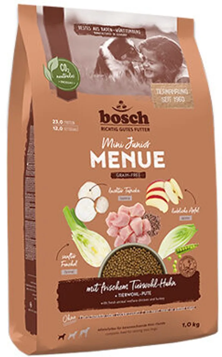 Bosch HPC Menu Mini Junior Hondenvoer Kip 2,4 kg