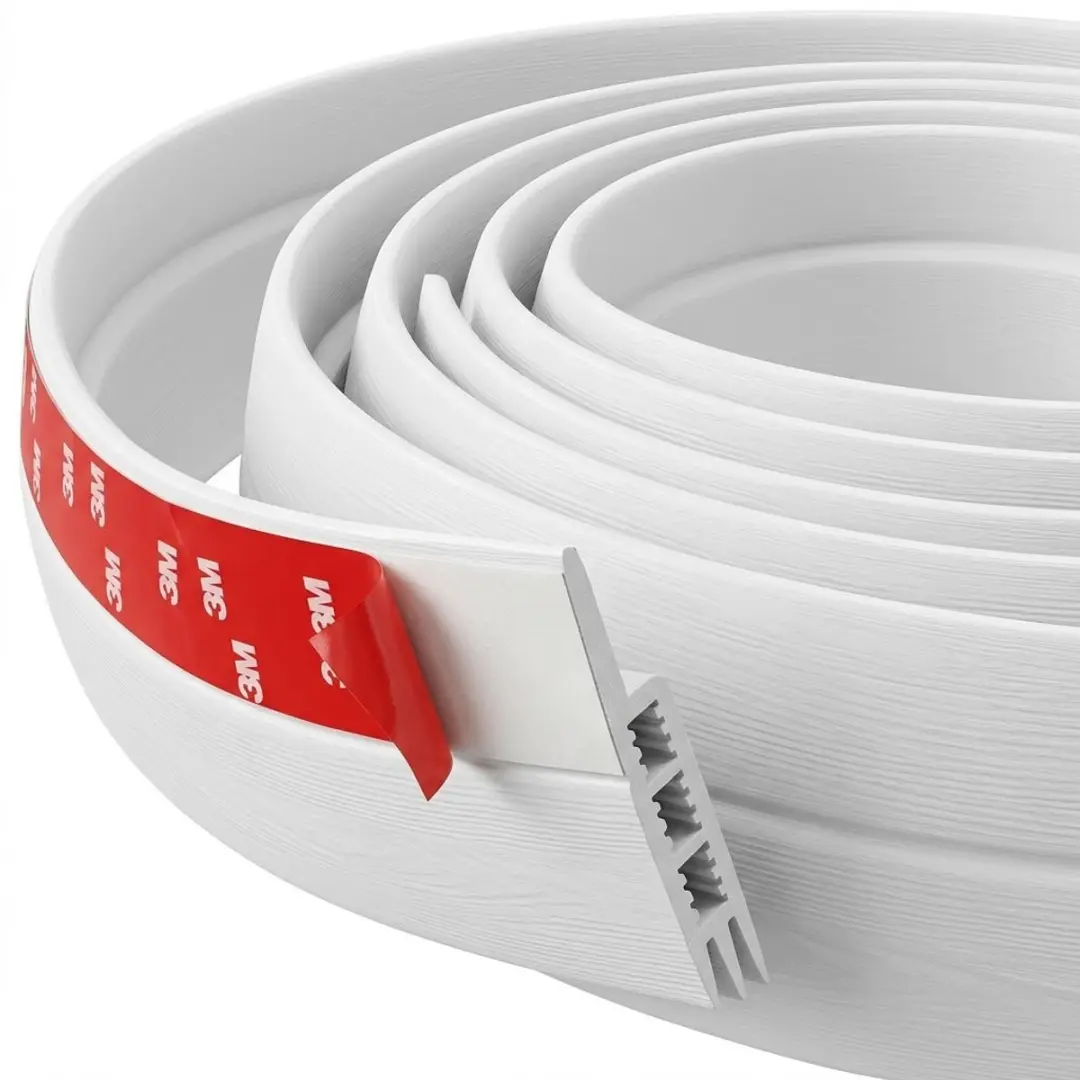 Witte tocht stopper deur onderkant dames en heren verstelbare deur tochtstrip 119 cm deur afdichting geluidsblokker koude isolatie deurveger voor binnen en buiten deuren