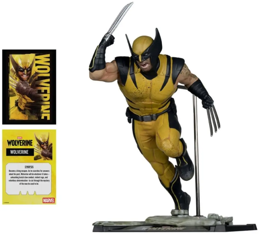 McFarlane Toys Wolverine 1/10 Beeld 18cm - Multi - afbeelding 2 van 5