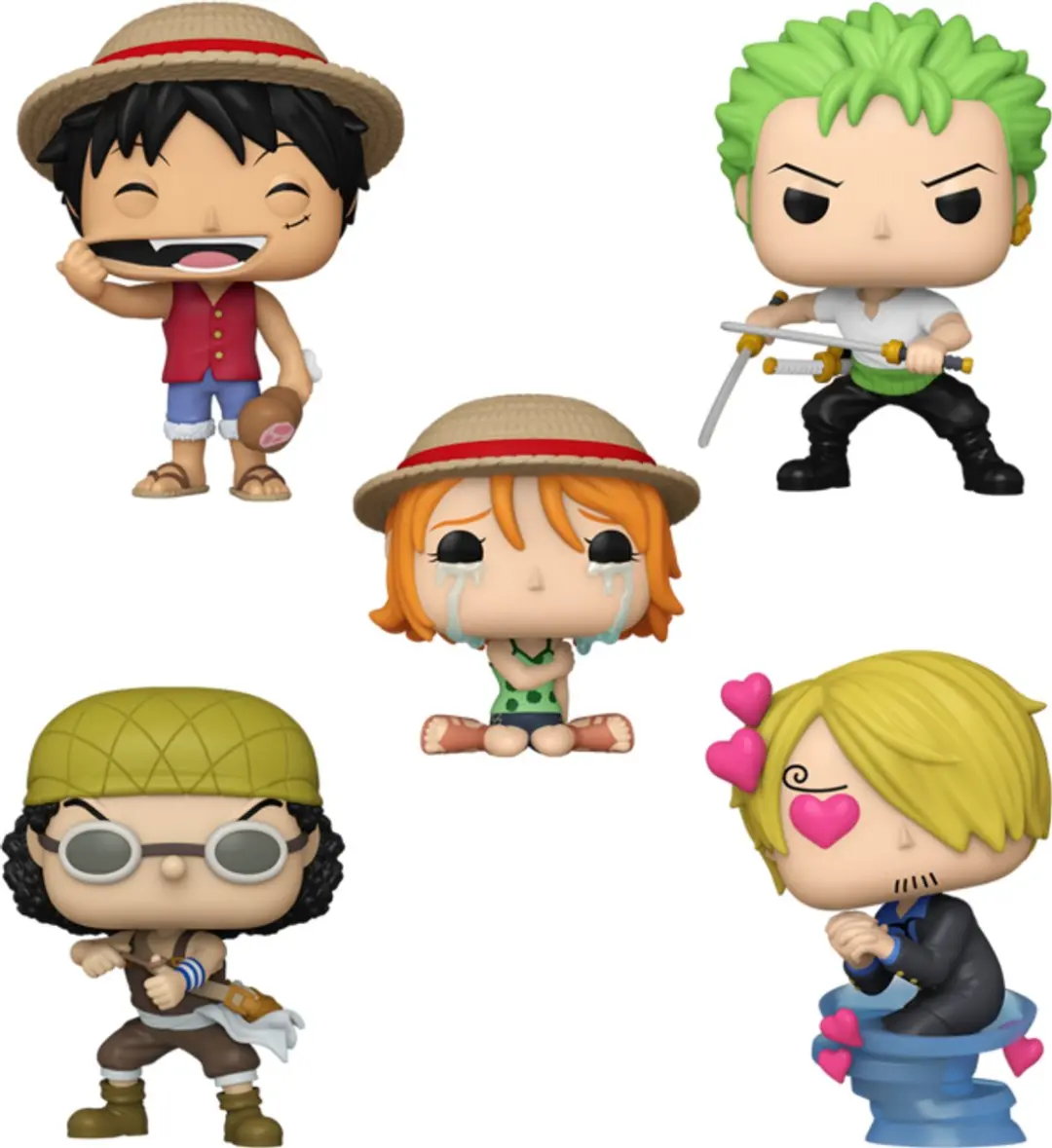 Funko One Piece POP! Vinyl Figuren 5-Pack FK94795 - afbeelding 3 van 4
