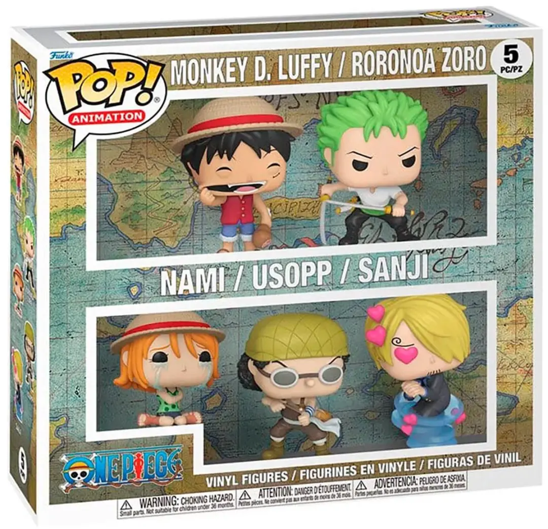 Funko One Piece POP! Vinyl Figuren 5-Pack FK94795