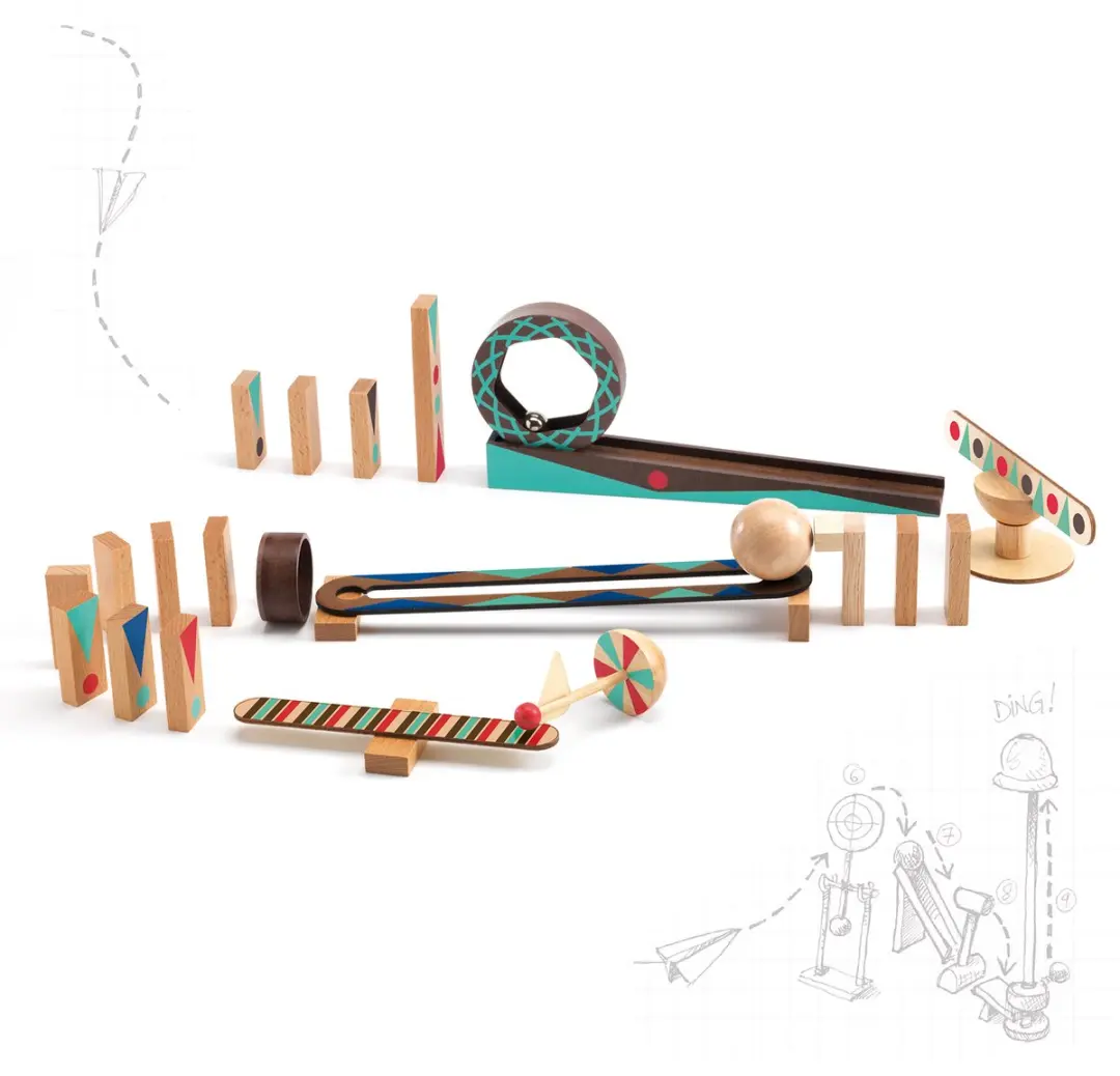 Djeco Zig & Go 28 Stuks