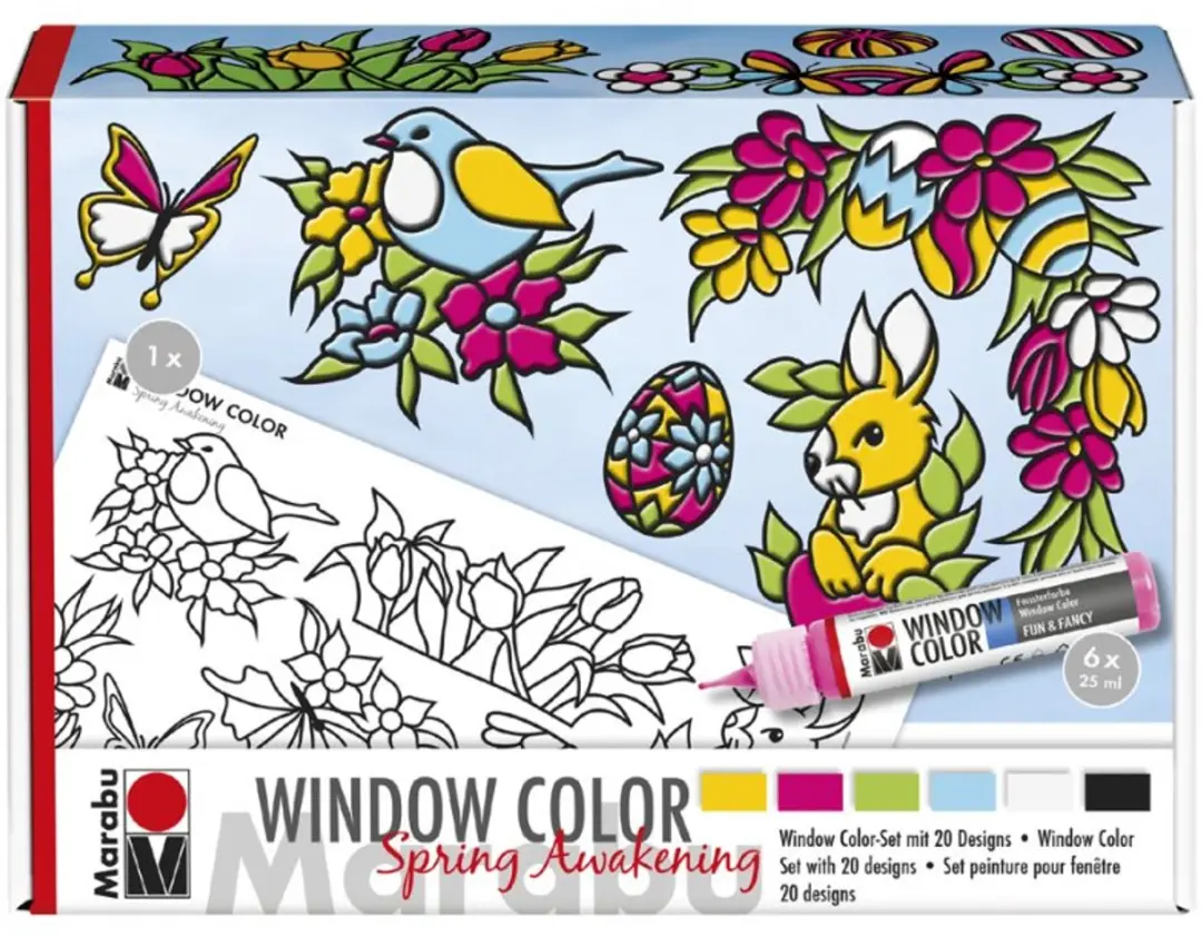 Marabu Window Color Fun and Fancy 'Spring Awakening'