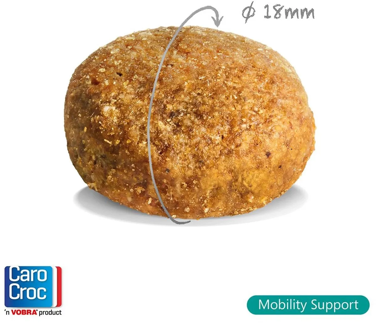 CaroCroc Hondenvoer Droog Mobility Support - 3 kg