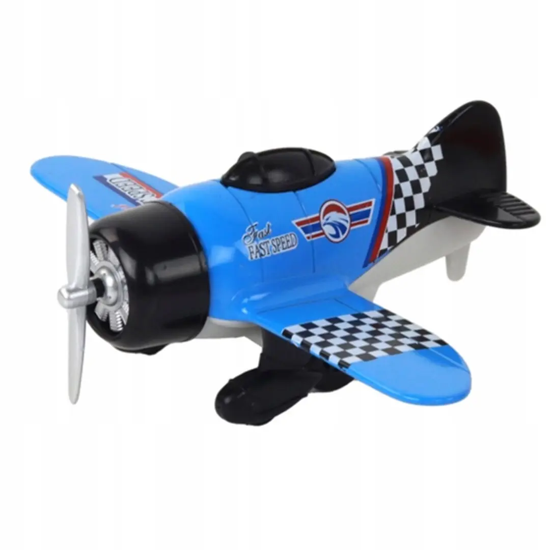Aluminium Vliegtuig met Propeller