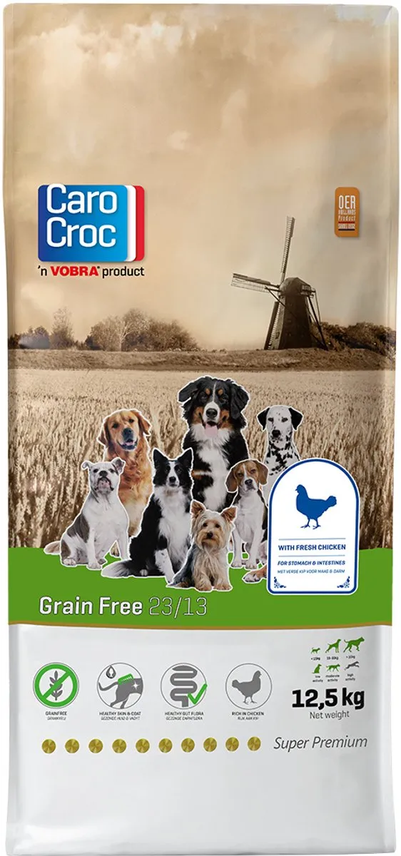 Carocroc Grain Free Hondenvoer 12,5kg