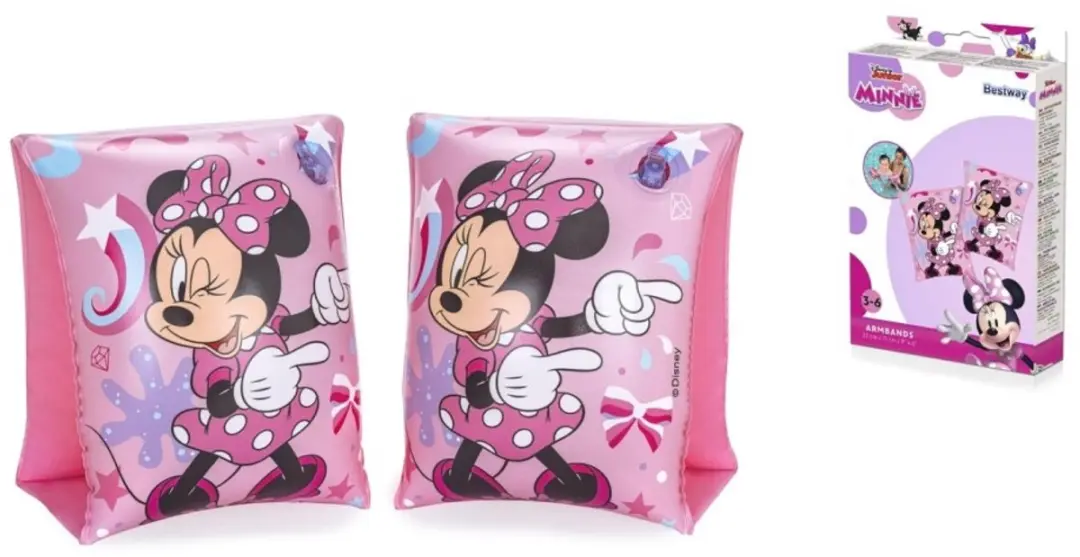 van der Meulen Minnie Mouse zwembandjes roze 2-6 jaar waterpret.