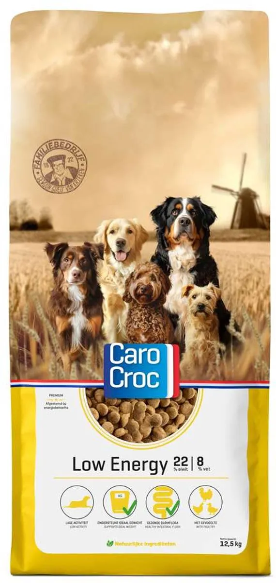 Carocroc Low Energy Premium Snack 12,5kg & 3kg