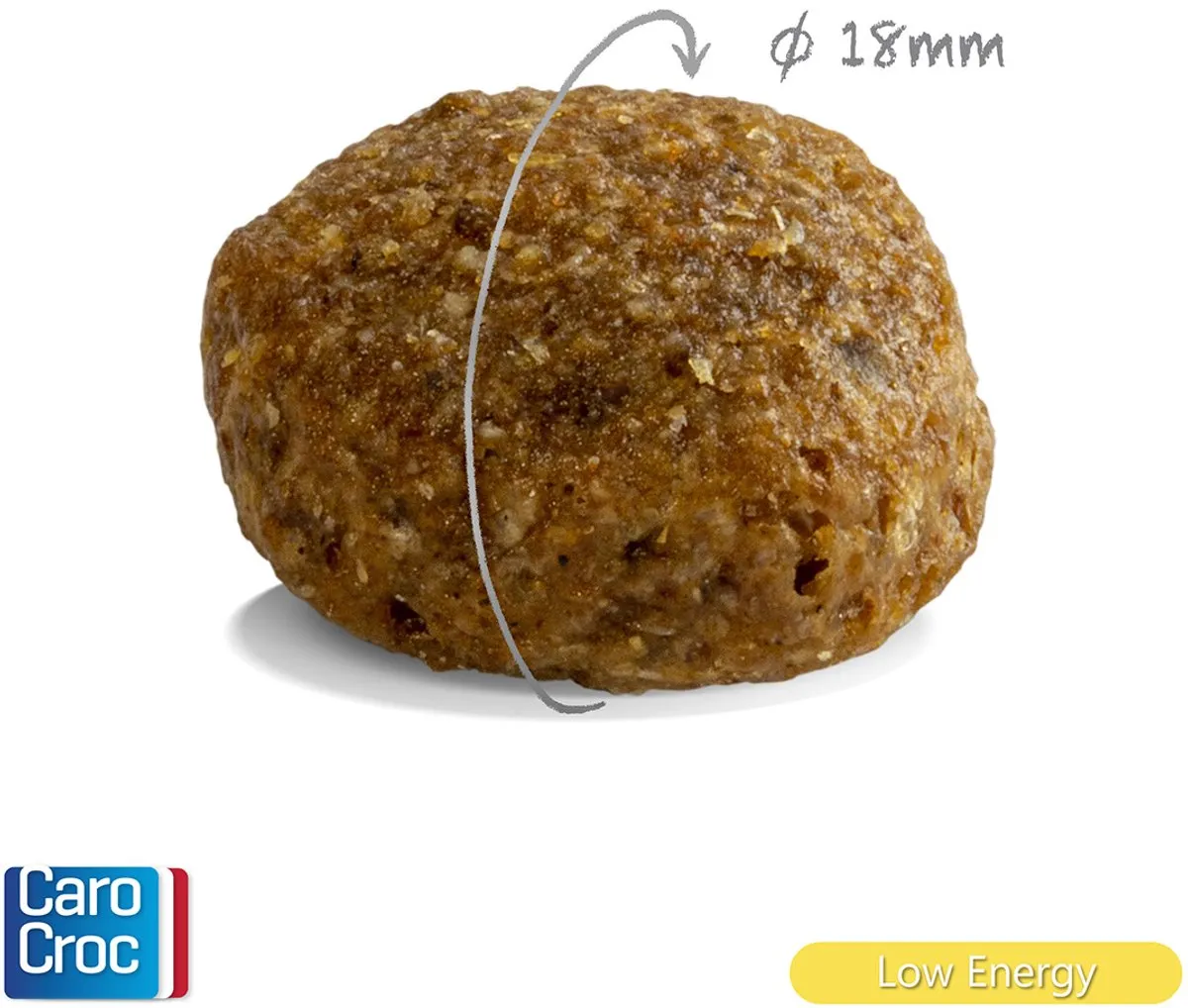 Carocroc Low Energy Premium Snack 12,5kg & 3kg - 2 Stuks