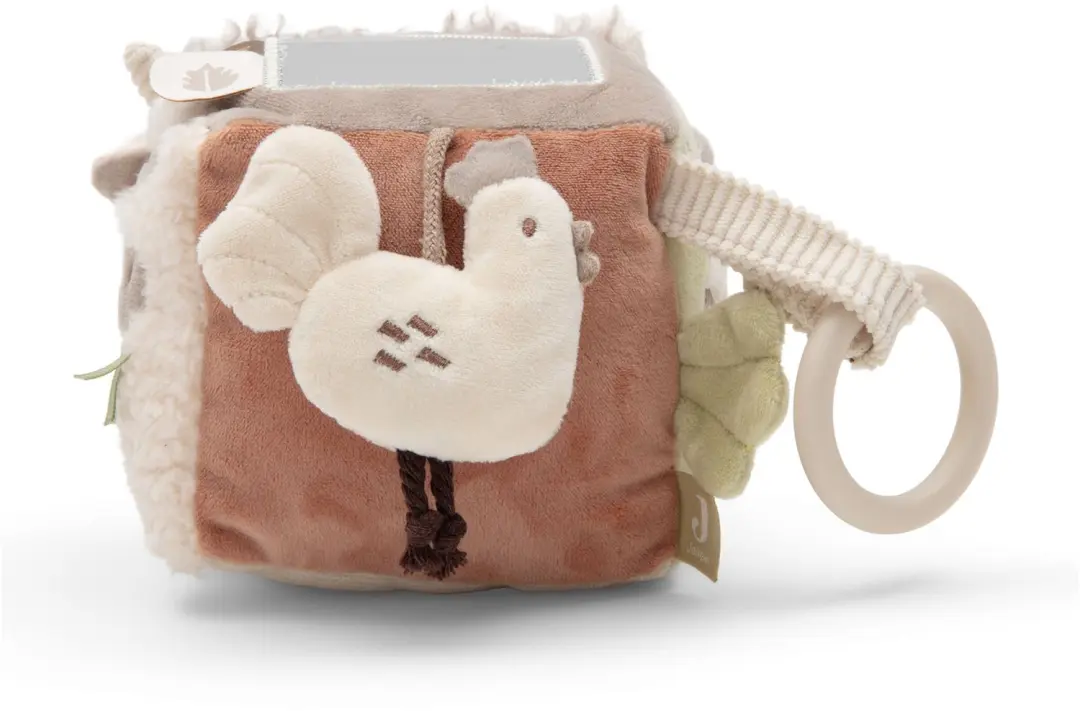 Jollein Activiteitenkubus Barn Buddies - Multicolor - afbeelding 4 van 6