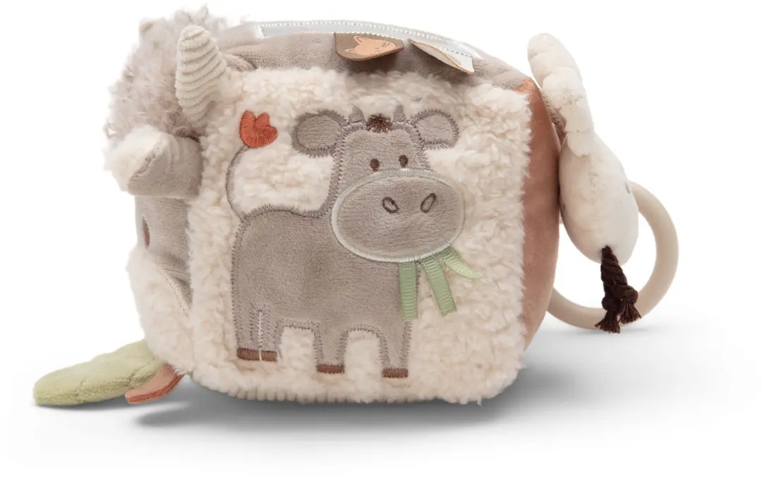 Jollein Activiteitenkubus Barn Buddies - Multicolor - afbeelding 5 van 6