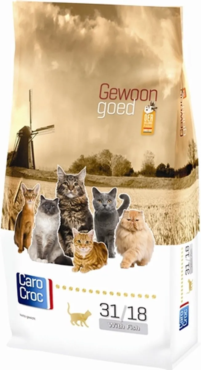 Carocroc Vis Kattenvoer 2 kg - afbeelding 6 van 6