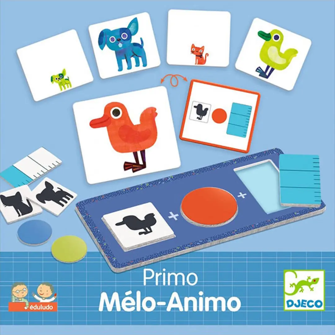 Djeco Eduludo associatiespel Primo Mélo-Animo +3jr