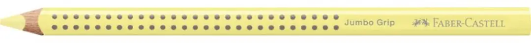 Faber-Castell Jumbo GRIP kleurpotlood, driekantig, pastel groen, 5,3 mm
