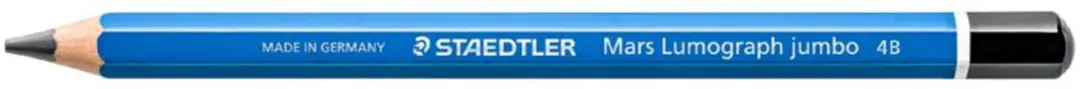 STAEDTLER potlood Mars Lumograph jumbo, hardheidsgraad HB, mindikte 5,3 mm, blau