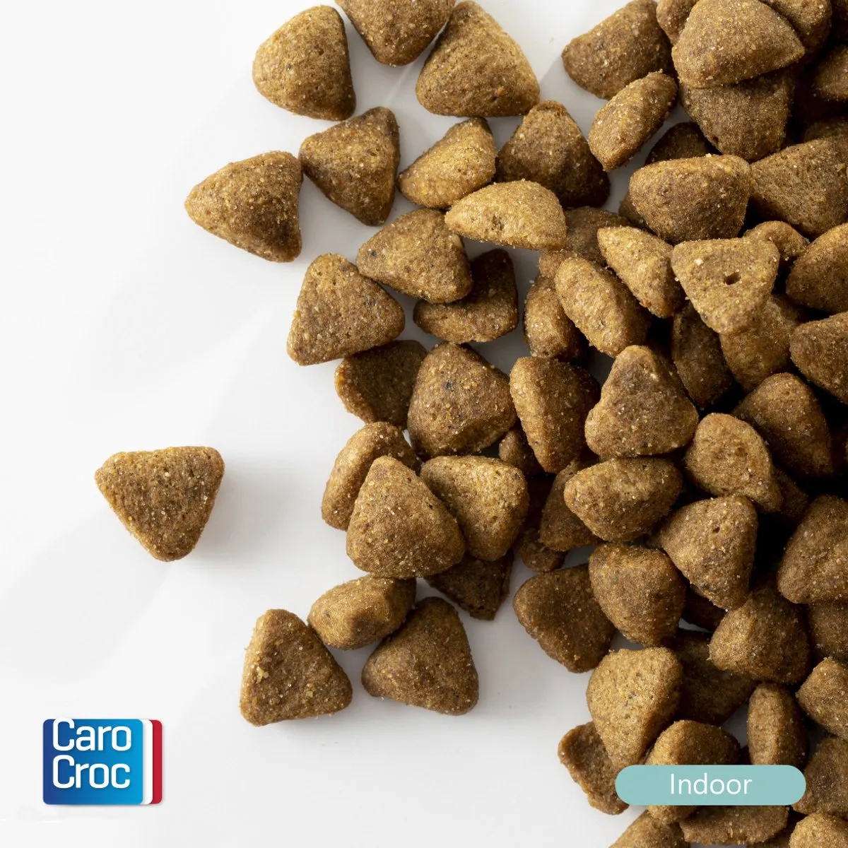 Carocroc Indoor Kattenbrokjes 7kg - 2 Stuks